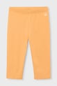 Mayoral legginsy dziecięce z elastanem pomarańczowy 723.6J.Mini.PPY2