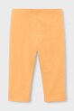 Mayoral legginsy dziecięce 723.6J.Mini.PPY2 pomarańczowy SS26