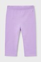 Mayoral legginsy dziecięce 723.6J.Mini.PPY2 fioletowy SS26
