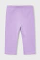 Dziewczynka Mayoral legginsy dziecięce 723.6J.Mini.PPY2 fioletowy