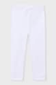 Mayoral legginsy dziecięce 748.6H.Mini.PPY2 biały SS26