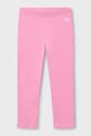Mayoral legginsy dziecięce z elastanem różowy 748.6H.Mini.PPY2
