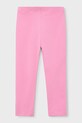 Mayoral legginsy dziecięce 748.6H.Mini.PPY2 różowy SS26