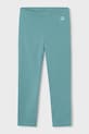 Mayoral legginsy dziecięce z elastanem turkusowy 748.6H.Mini.PPY2