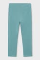 Mayoral legginsy dziecięce 748.6H.Mini.PPY2 turkusowy SS26