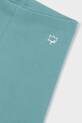 Dziewczynka Mayoral legginsy dziecięce 748.6H.Mini.PPY2 turkusowy