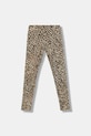 Guess legginsy dziecięce J6RB07.J1314.PPY2 beżowy SS26