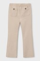 Mayoral spodnie dziecięce z elastanem beżowy 3721.6J.Mini.PPY2