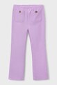 Mayoral spodnie dziecięce z elastanem fioletowy 3721.6J.Mini.PPY2