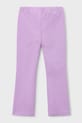 Mayoral spodnie dziecięce 3721.6J.Mini.PPY2 fioletowy SS26