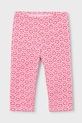 Mayoral leggings per bambini sovrastampa rosa 3722.6M.Mini.PPY2