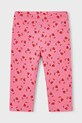 Mayoral legginsy dziecięce z elastanem różowy 3722.6M.Mini.PPY2