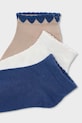 Παιδικές κάλτσες Mayoral 3-pack 10187.6H.Mini.PPY2 σκούρο μπλε SS26