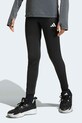 adidas legginsy dziecięce z elastanem czarny KB2851