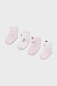 Mayoral Newborn skarpetki niemowlęce 4-pack różowy 9054.2D.Newborn.PPY2
