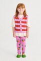 Bobo Choses legginsy dziecięce Tangerine wzorzyste różowy 126AC083