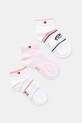 Tommy Hilfiger skarpetki dziecięce 3-pack różowy 701238516.G.PPY2