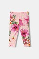 Guess legginsy dziecięce wzorzyste różowy K6GB00.J1314.PPY2.M