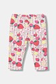 Guess legginsy dziecięce wzorzyste różowy K6GB00.J1314.PPY2.M