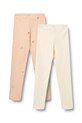 Wheat legginsy dziecięce bawełniane z elastanem 0859.178a.GOTS różowy SS26