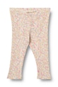 Wheat legginsy niemowlęce z elastanem różowy 4853.180.GOTS
