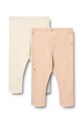 Wheat legginsy dziecięce bawełniane z elastanem 4859.178a.GOTS różowy SS26