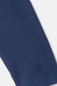 Dziewczynka United Colors of Benetton legginsy dziecięce bawełniane z elastanem 3MT1CF02G.G.Stagionale niebieski