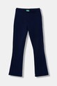 United Colors of Benetton Legíny detské bavlnené s elastanom tmavomodrá 3MT1CF037.G.Riproposto