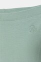 Dziewczynka United Colors of Benetton legginsy dziecięce bawełniane z elastanem 3MT1CF037.G.Stagionale turkusowy