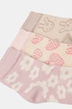 United Colors of Benetton kojenecké ponožky 3-pack 6AO3R700G.G.W.Stagional růžová SS26