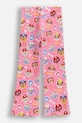 Coccodrillo tajice za djecu od pamuka s elastanom WC6122102LGD roza SS26