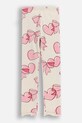 Coccodrillo legginsy dziecięce z bawełną beżowy WC6122103GGK