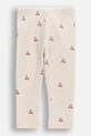 Coccodrillo colanți de bumbac pentru copii bej WC6122106HGN