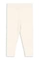 Konges Sløjd legginsy bawełniane dziecięce MINNIE PANTS GOTS KS104378.PreSpring beżowy SS26