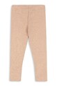 Konges Sløjd legginsy dziecięce ROLI PANTS KS104416.PreSpring beżowy SS26