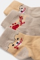 Guess skarpetki niemowlęce 3-pack H5BW14.Z3G10.PPY2 brązowy SS26