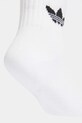 adidas Originals skarpetki dziecięce 6-pack biały KC7916