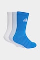 Dječje čarape s pamukom adidas Performance 3-pack KD1726 plava SS26