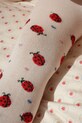 Konges Sløjd rajstopy dziecięce 2 PACK LADYBUG JACQUARD TIGHTS KS104591.PPY2 czerwony