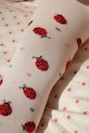 Konges Sløjd detské pančuchy 2 pak LADYBUG JACQUARD TIGHTS KS104591.PPY2 červená