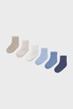 Mayoral Newborn skarpetki dziecięce 6-pack niebieski 9046.1D.Newborn.PPY2