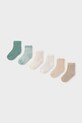 Mayoral Newborn calzini per bambini pacco da 6 verde 9046.1D.Newborn.PPY2
