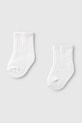 Mayoral Newborn șosete copii 2-pack alb 9050.1J.Newborn.PPY2