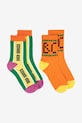 Bobo Choses skarpetki dziecięce 2-pack pomarańczowy 126AI012
