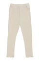 Donsje legginsy dziecięce Joline Leggings z elastanem beżowy 4080000.98.122