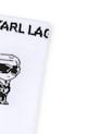 Chlapec Detské bavlnené ponožky Karl Lagerfeld Z31204 biela