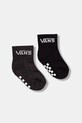 Vans κάλτσες βρέφους 2-pack μαύρο VN000Q97BLK1