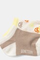 United Colors of Benetton skarpety dziecięce 2-pack 6AO5R700F.W.Stagionale beżowy SS26