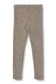Wheat legginsy dziecięce z dodatkiem wełny 0855k.781 beżowy SS26