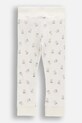 Coccodrillo legginsy dziecięce bawełniane WC6122103HUN beżowy SS26